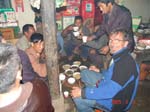 cha village eating and drinking rice wine 2
